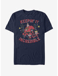 Disney Pixar The Incredibles Incredibles Emblem Retro T-Shirt
