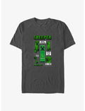 Minecraft Creeper Infograph T-Shirt