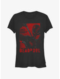Marvel Deadpool & Wolverine Holy Snikt Deadpool Poster Girls T-Shirt Hot Topic Web Exclusive