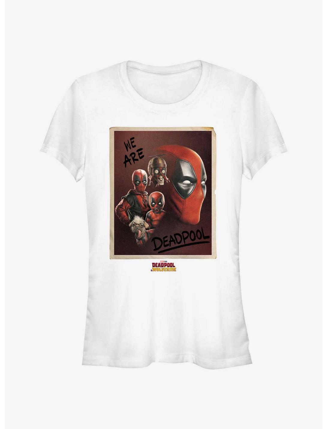 Marvel Deadpool & Wolverine We Are Deadpool Portrait Girls T-Shirt