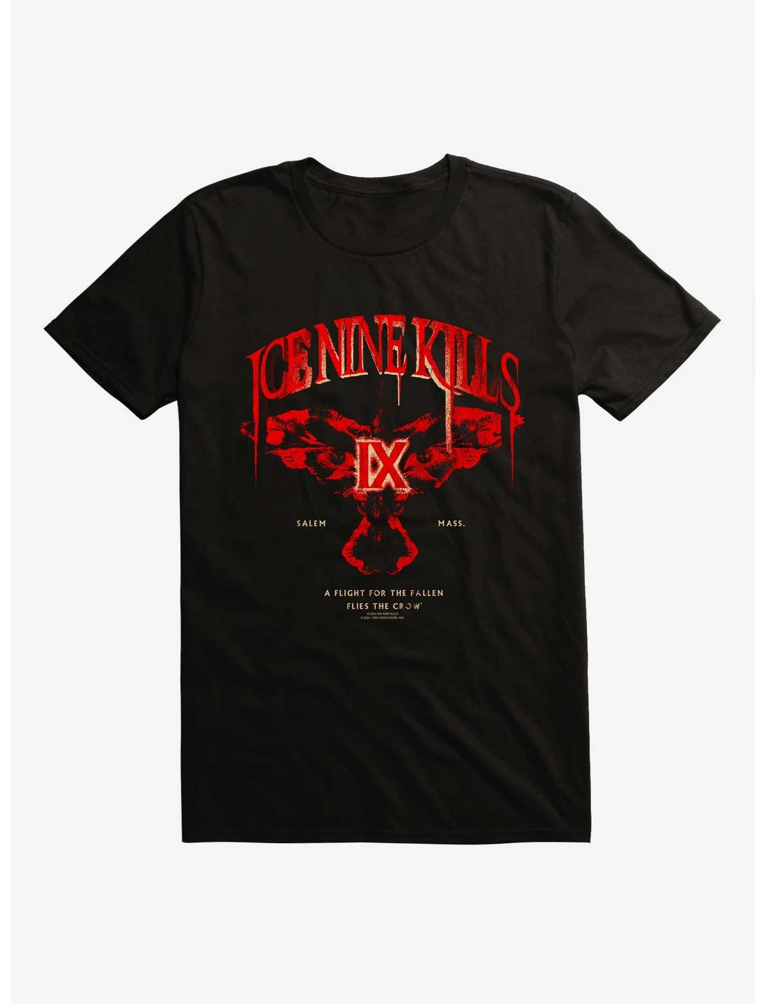 Ice Nine Kills X The Crow A Flight For The Fallen Flies The Crow T-Shirt