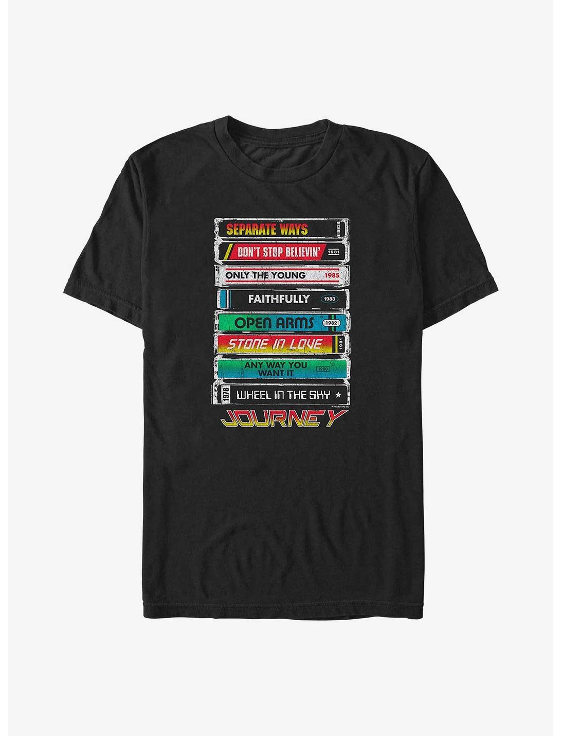 Journey Tape Deck Hits Big & Tall T-Shirt