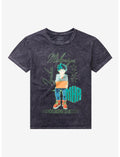 My Hero Academia Deku Studying Dark Wash T-Shirt