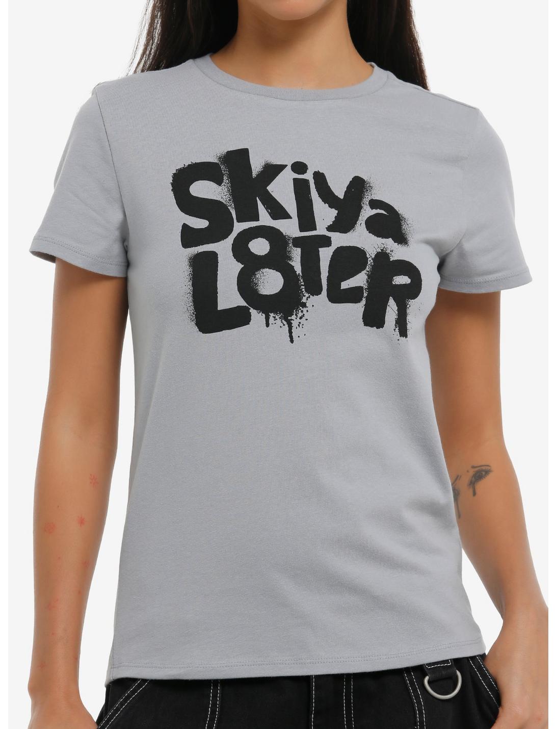 Social Collision Skiya L8ter Girls Baby T-Shirt