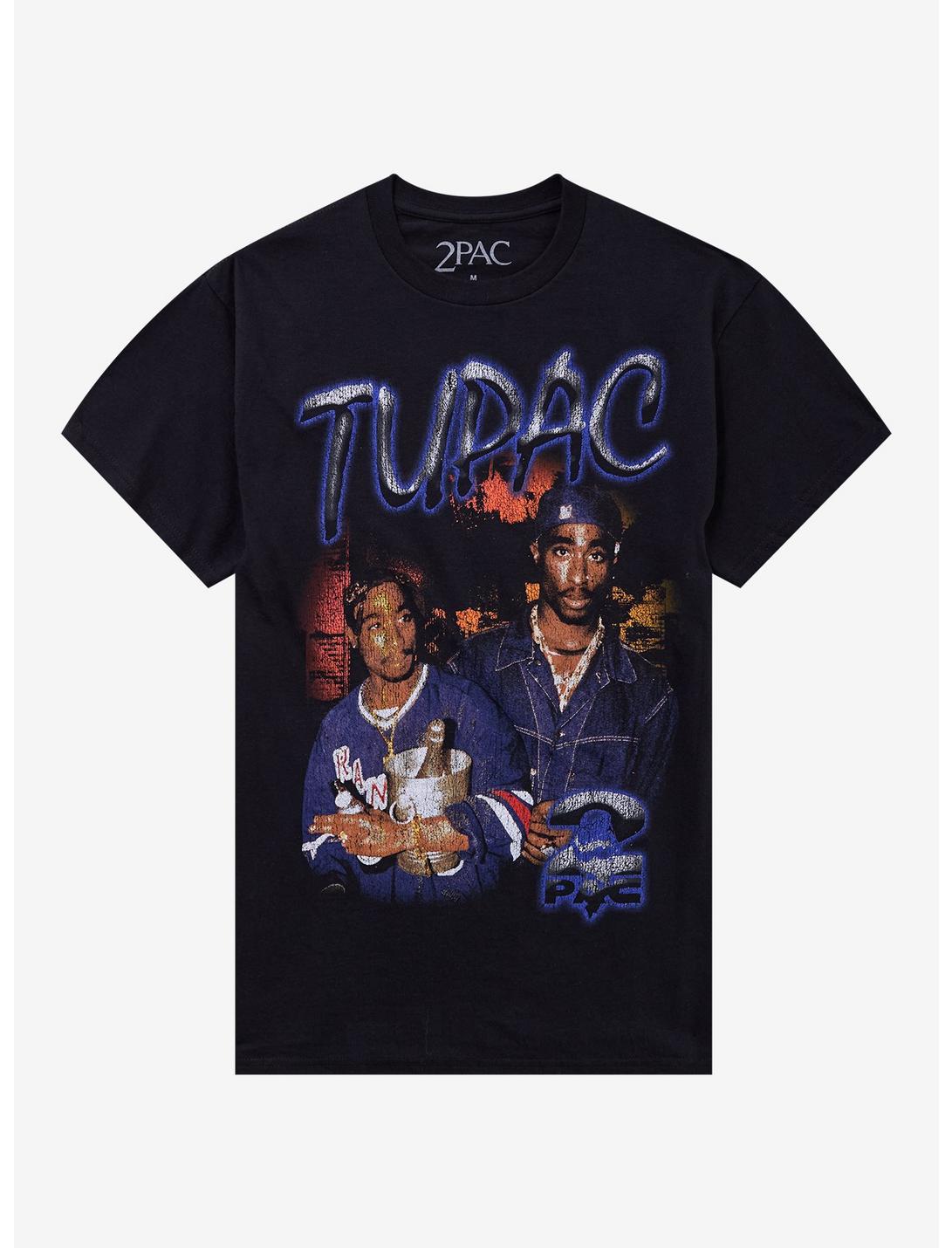 Tupac Portrait Collage T-Shirt